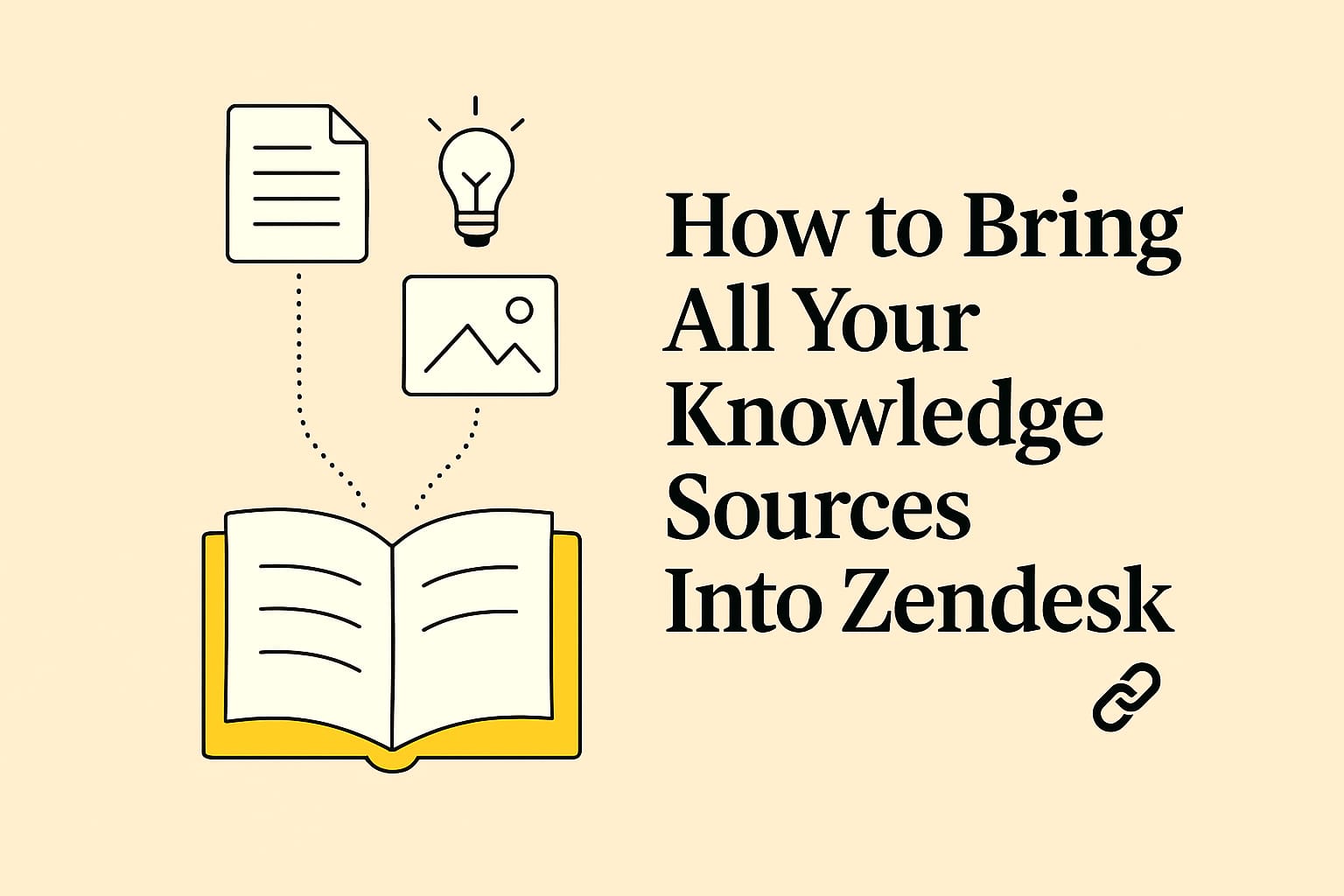 How AI Knowledge Base by Macha Brings All Your Knowledge Sources Into Zendesk