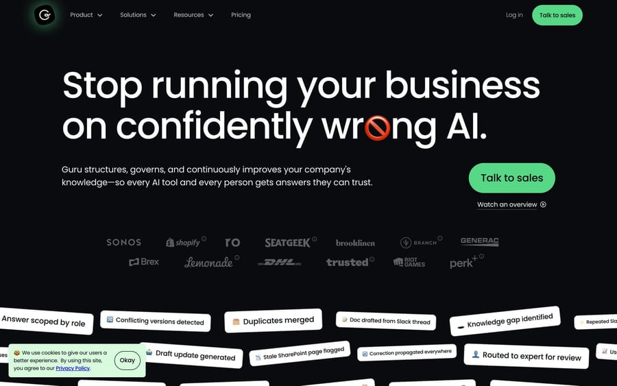 The Guru website.