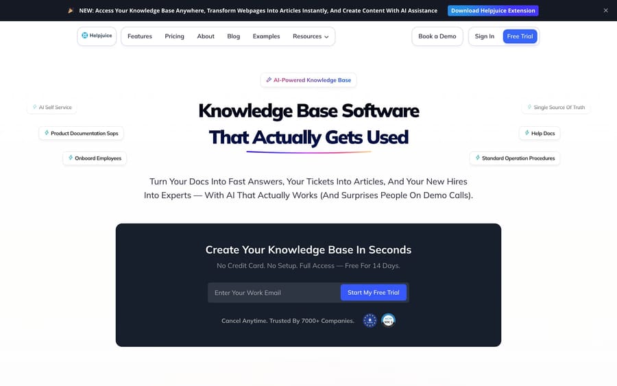 The Helpjuice website.