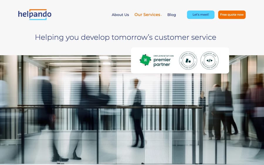 Helpando.it's homepage, captured October 29, 2026