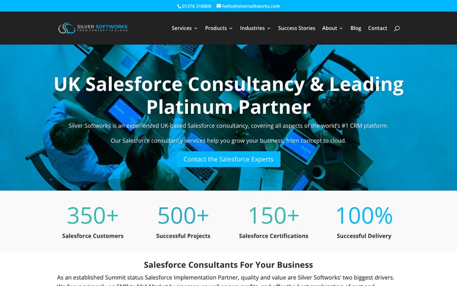 Silver Softworks' homepage, captured October 30, 2026