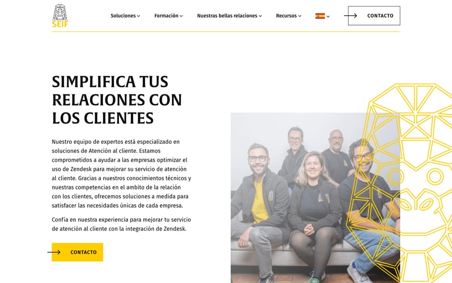 SEIF's homepage, captured October 30, 2026