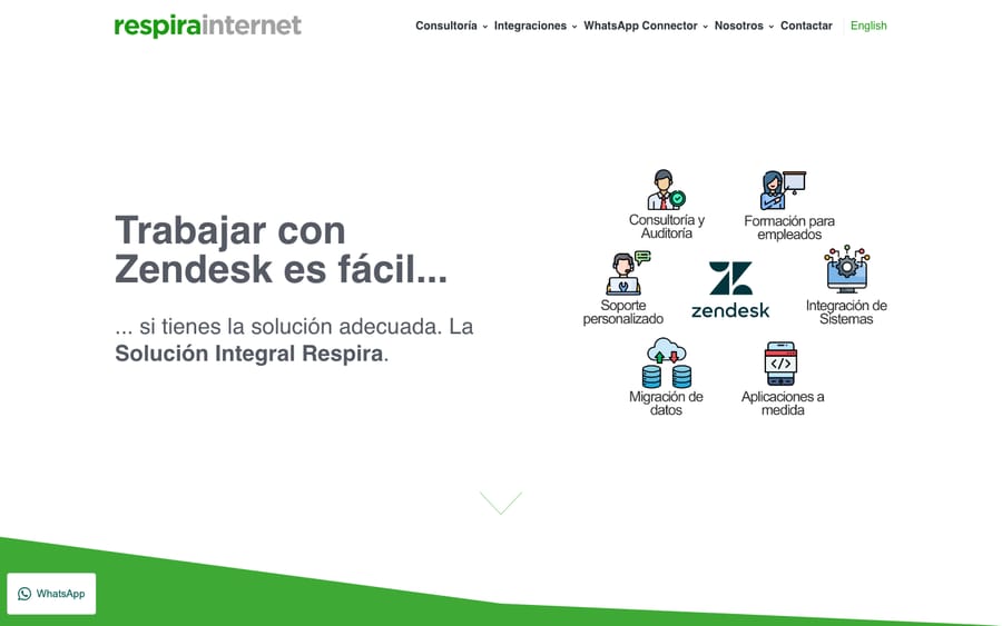 Respira Internet's homepage, captured October 30, 2026