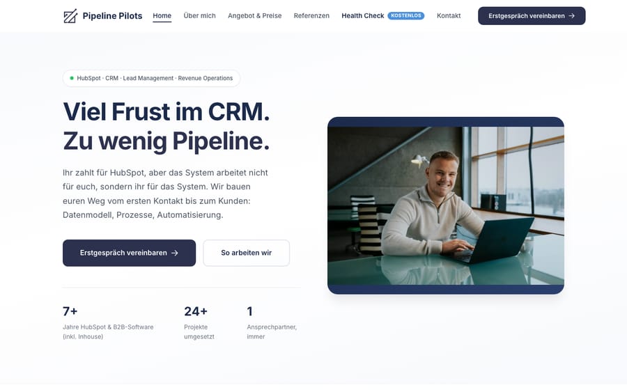Pipeline Pilots' homepage, captured October 30, 2026
