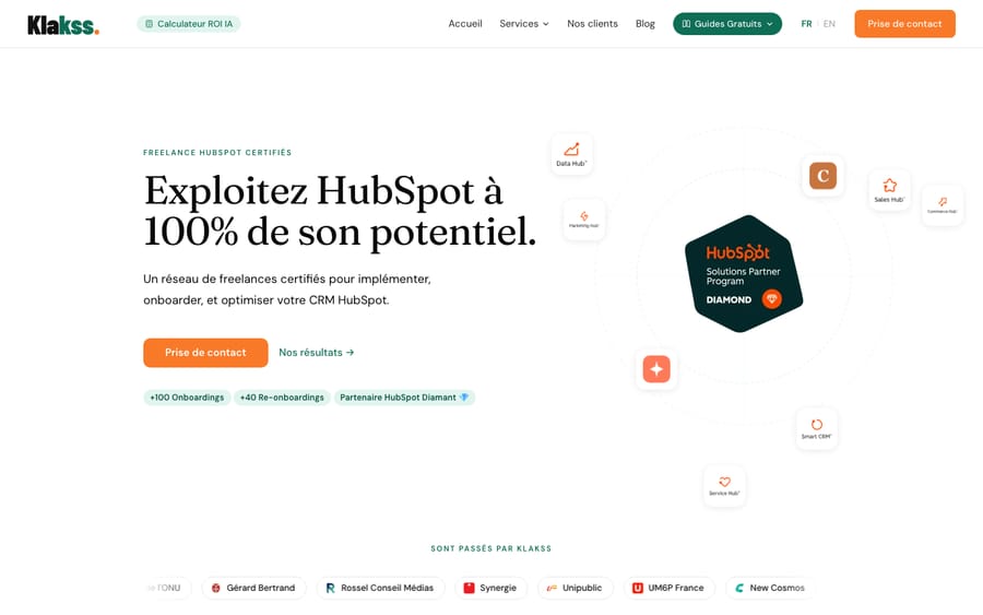 Klakss's homepage, captured October 30, 2026