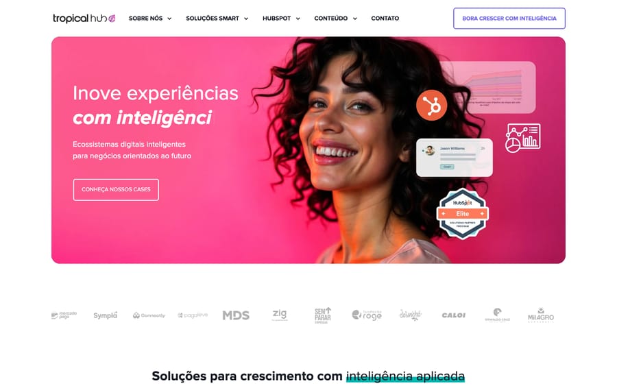 Tropical Hub's homepage, captured October 30, 2026